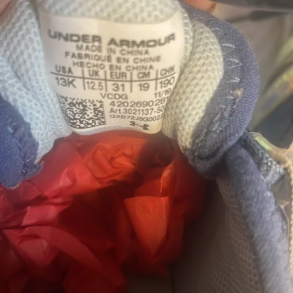 Under armour little girls 13 - Picture 7 of 8